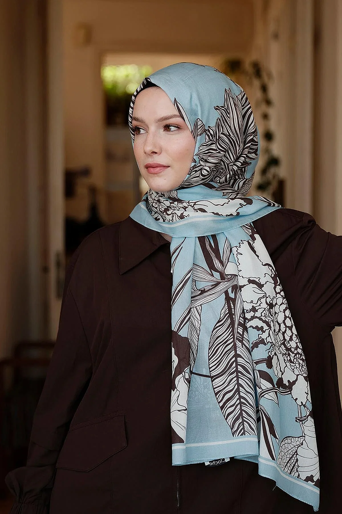 Cloche Nova Şal MAVİ - 1
