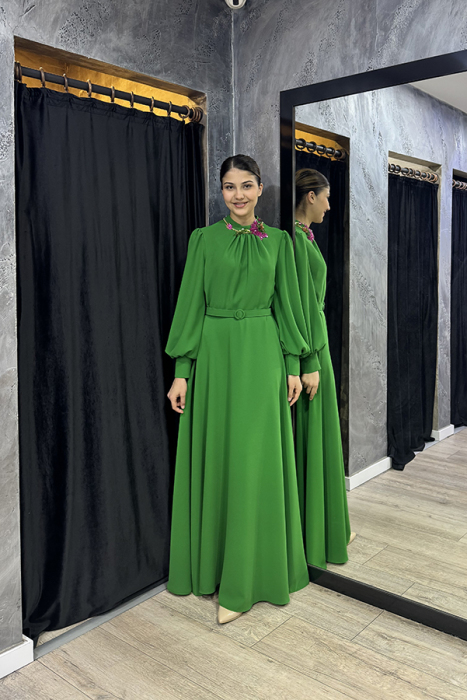 Jamila Sarah Dilan Elbise Çimen - 1