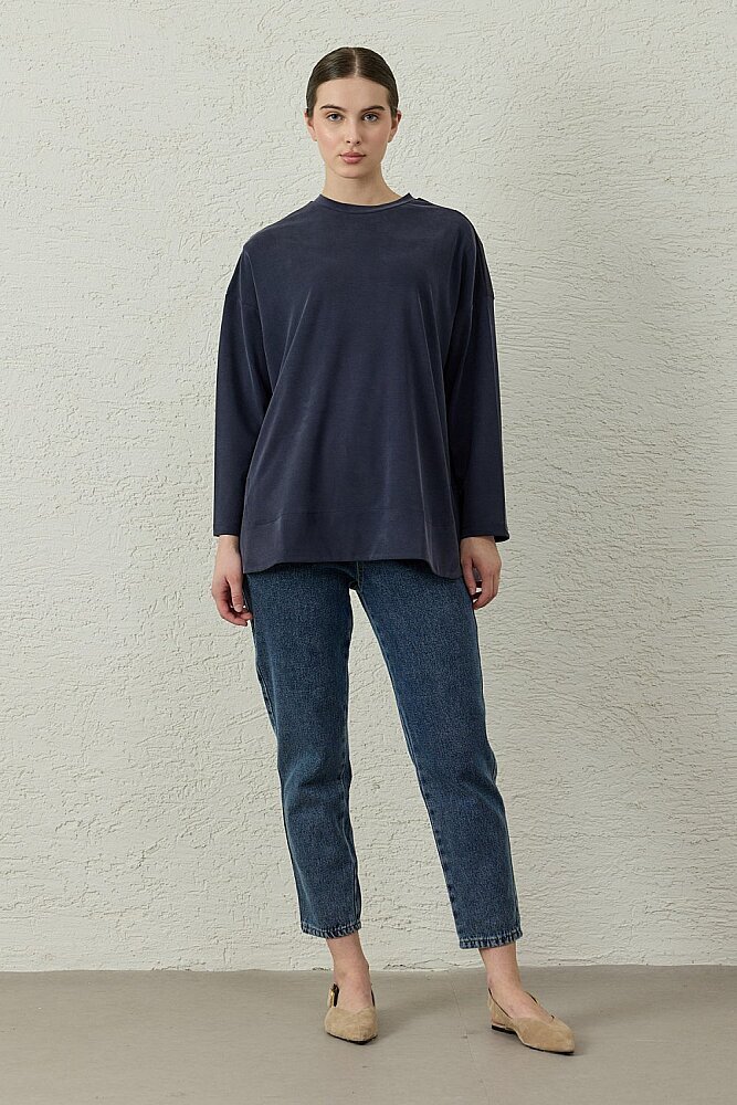 MerWish Ops Bambu Tunik LACİVERT