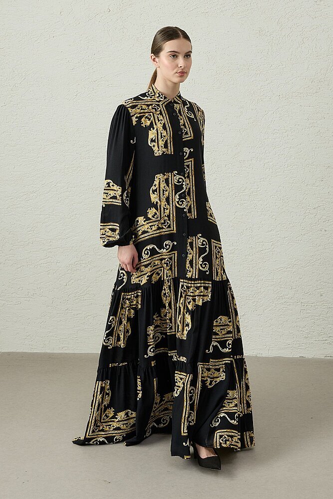 MerWish Shine Vual Elbise GOLD - 4