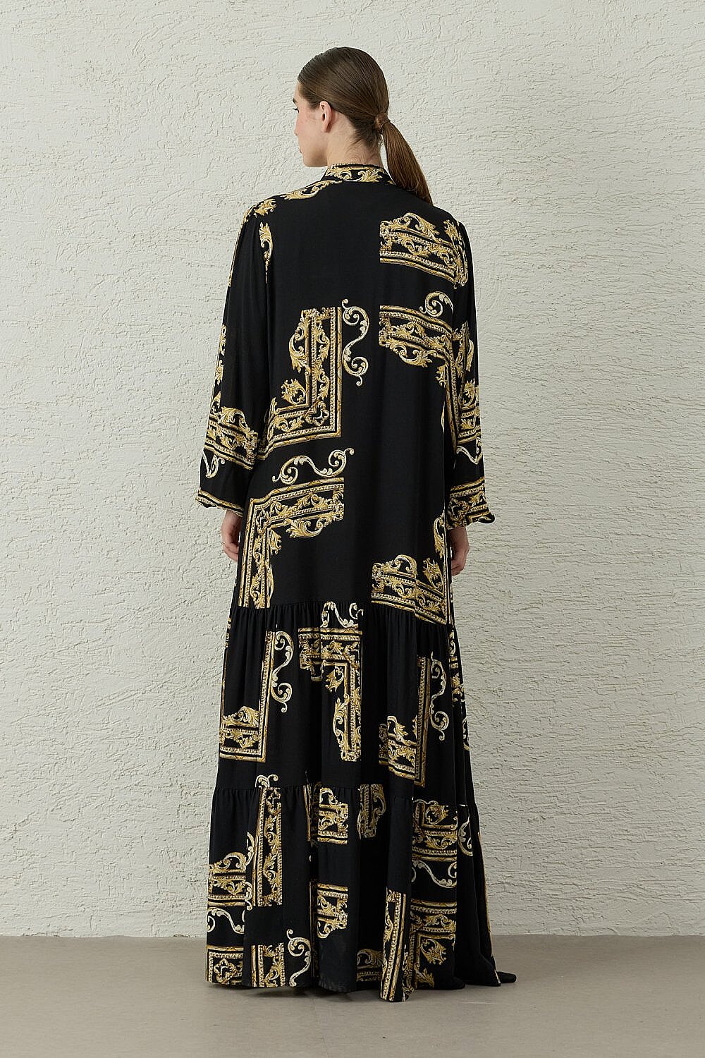 MerWish Shine Vual Elbise GOLD - 5