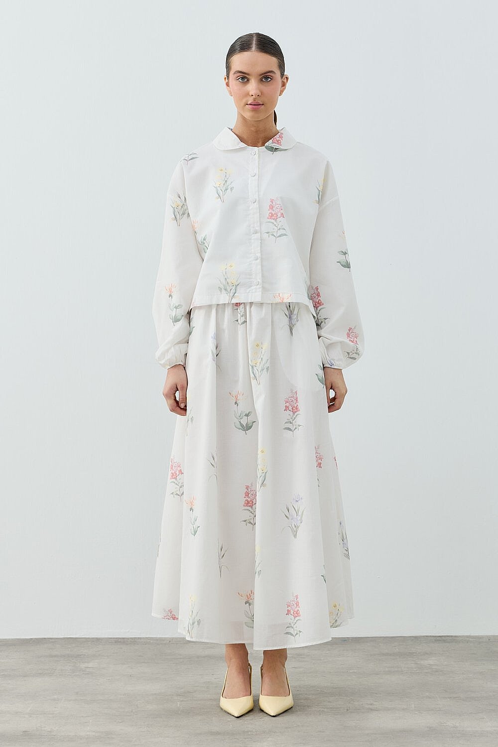 MerWish Soft Linen Takım EKRU - 1