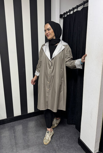 Miss Dalida Hafif Yumoş Mont MİNK