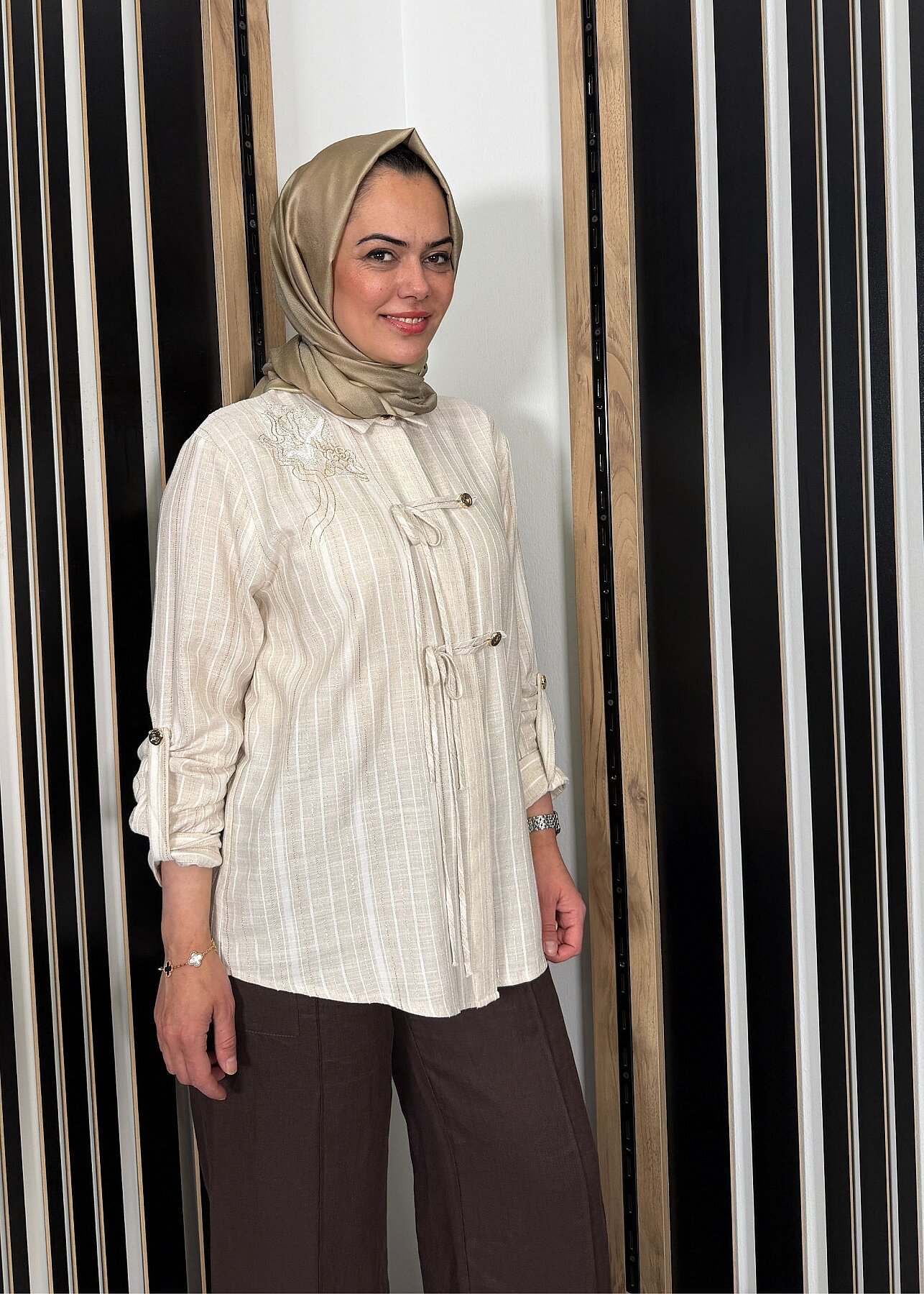 Si Design Önü Düğmeli Simli Ceket ORJİNAL - 2